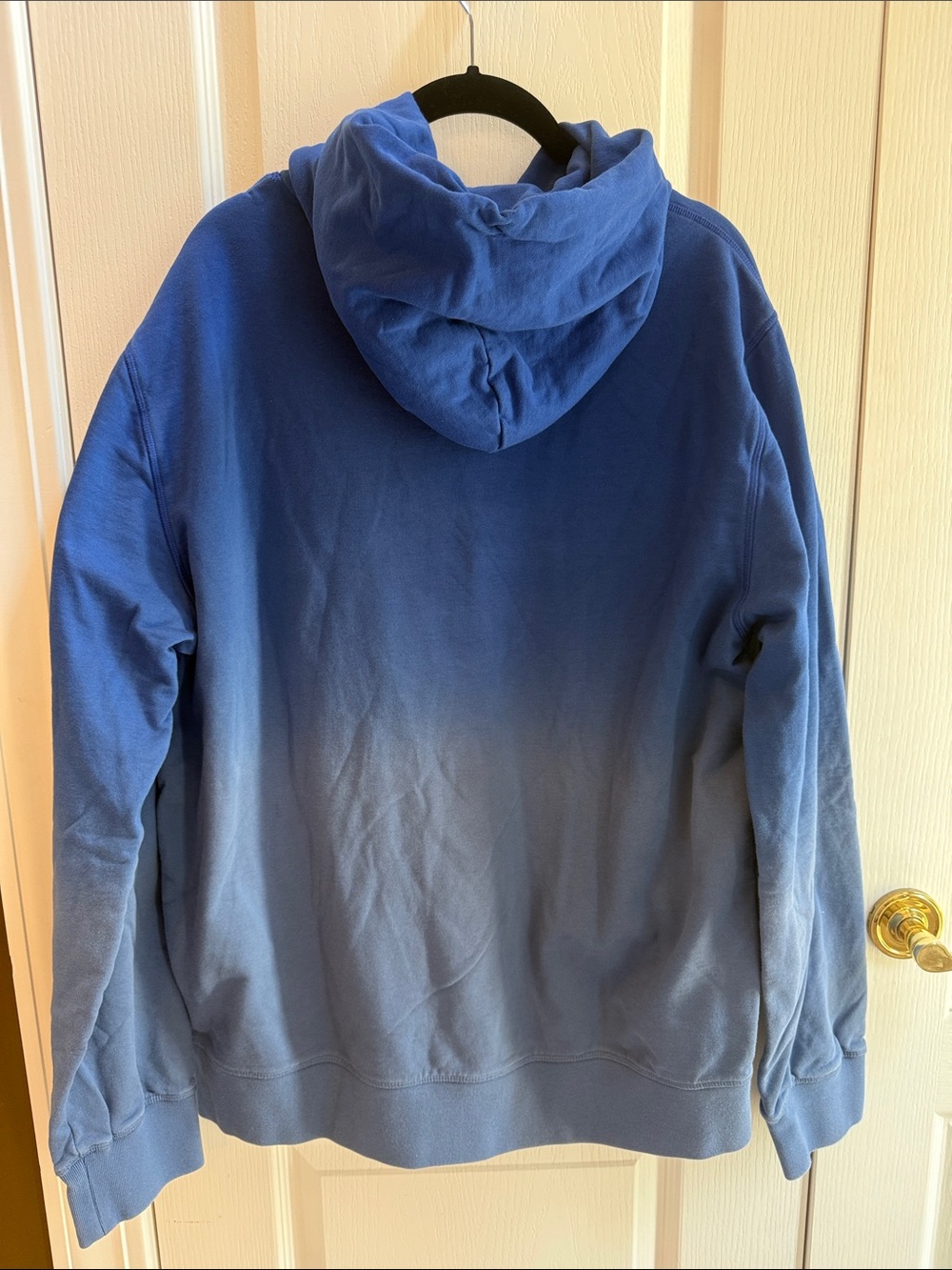 Psycho Bunny Blue Ombre Hoodie with Bunny Logo - Picture 3 of 3